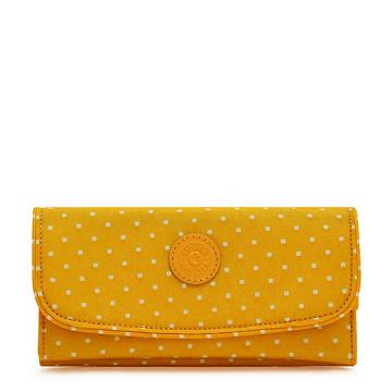 Kipling Money Land Printed Snap Wallet Handväska Gula | SE 1930KO